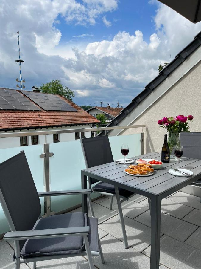 Traumhafte Neue Dachterrassenwohnung Am Soyener See Luaran gambar