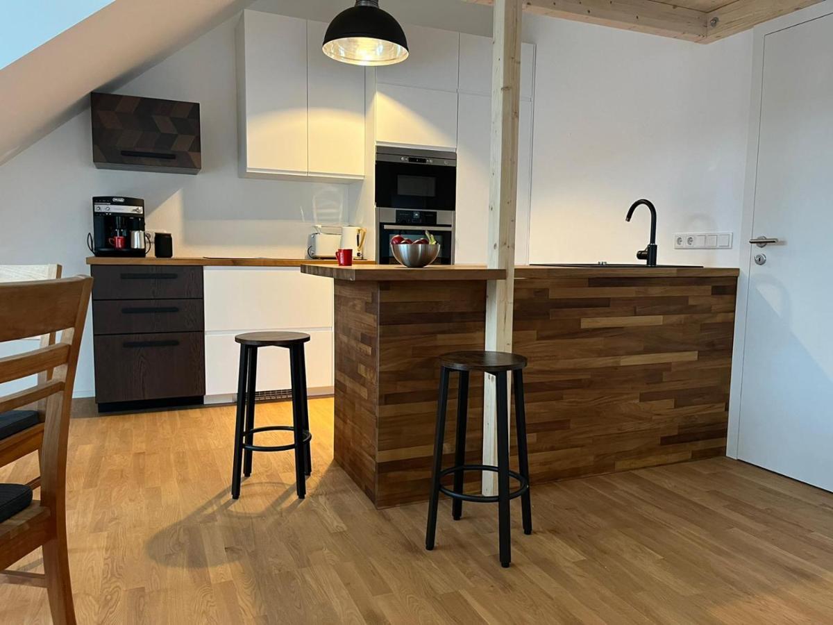 Traumhafte Neue Dachterrassenwohnung Am Soyener See Luaran gambar