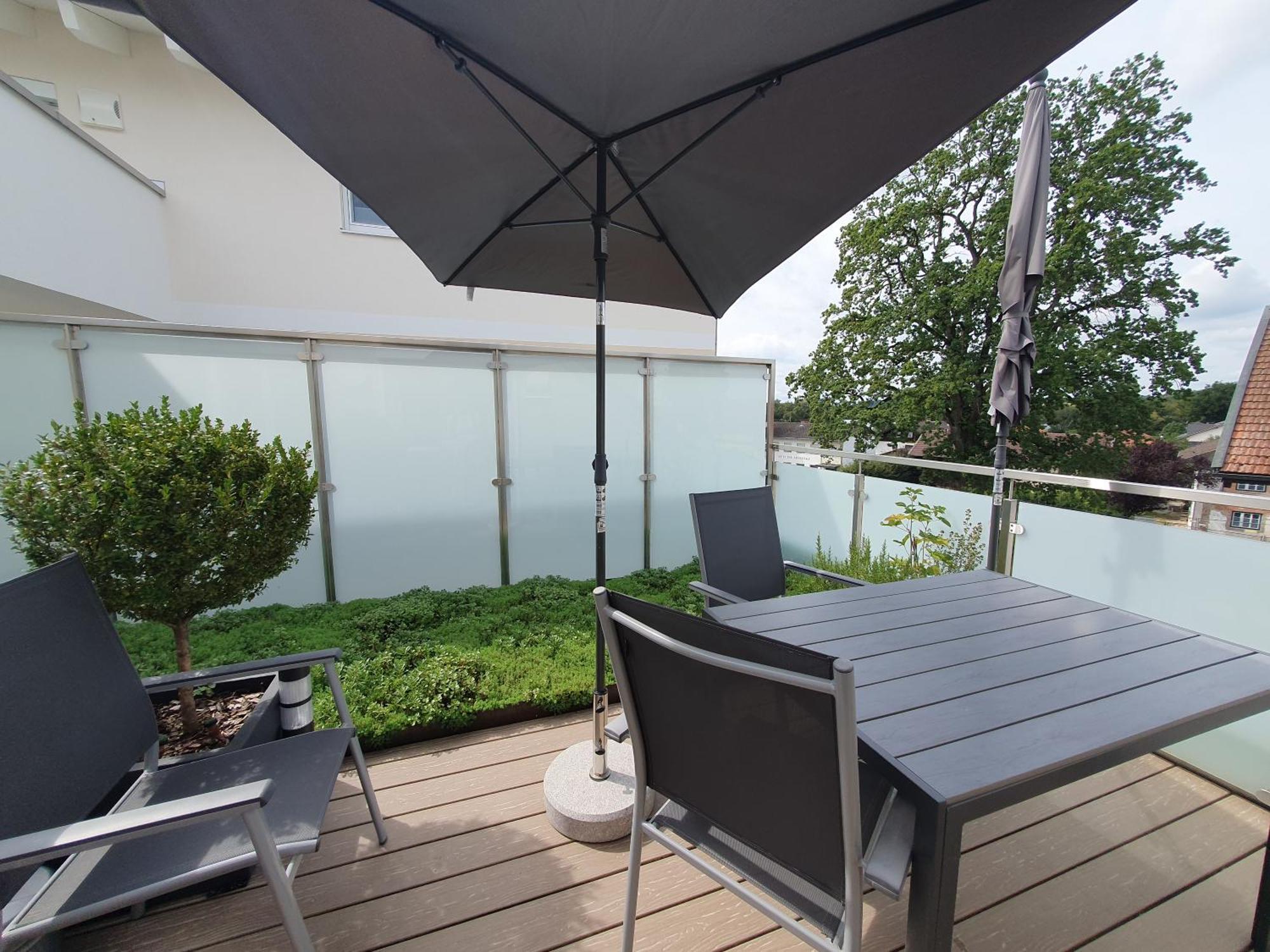 Traumhafte Neue Dachterrassenwohnung Am Soyener See Luaran gambar